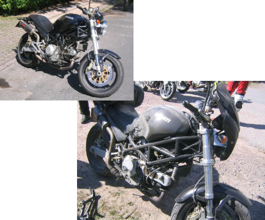 Torsten Hagemann Motorcykel Ducati Monster 1000 Dark